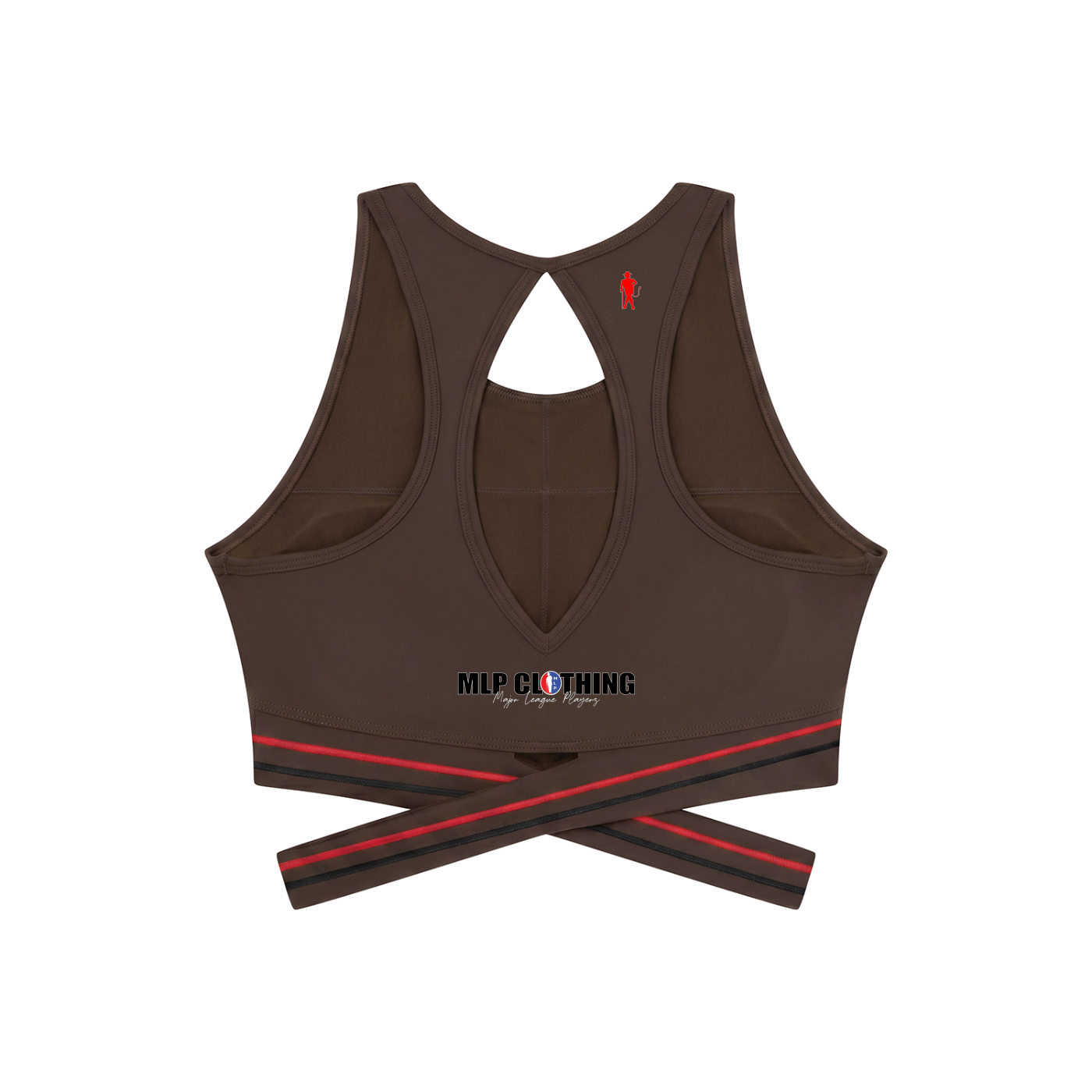 Power Piece Criss-Cross Band Sports Bra