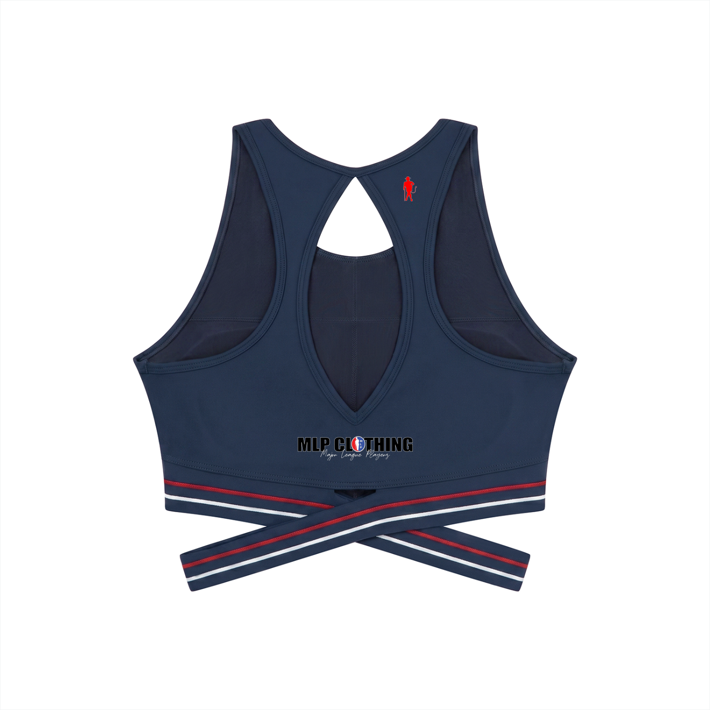 Power Piece Criss-Cross Band Sports Bra