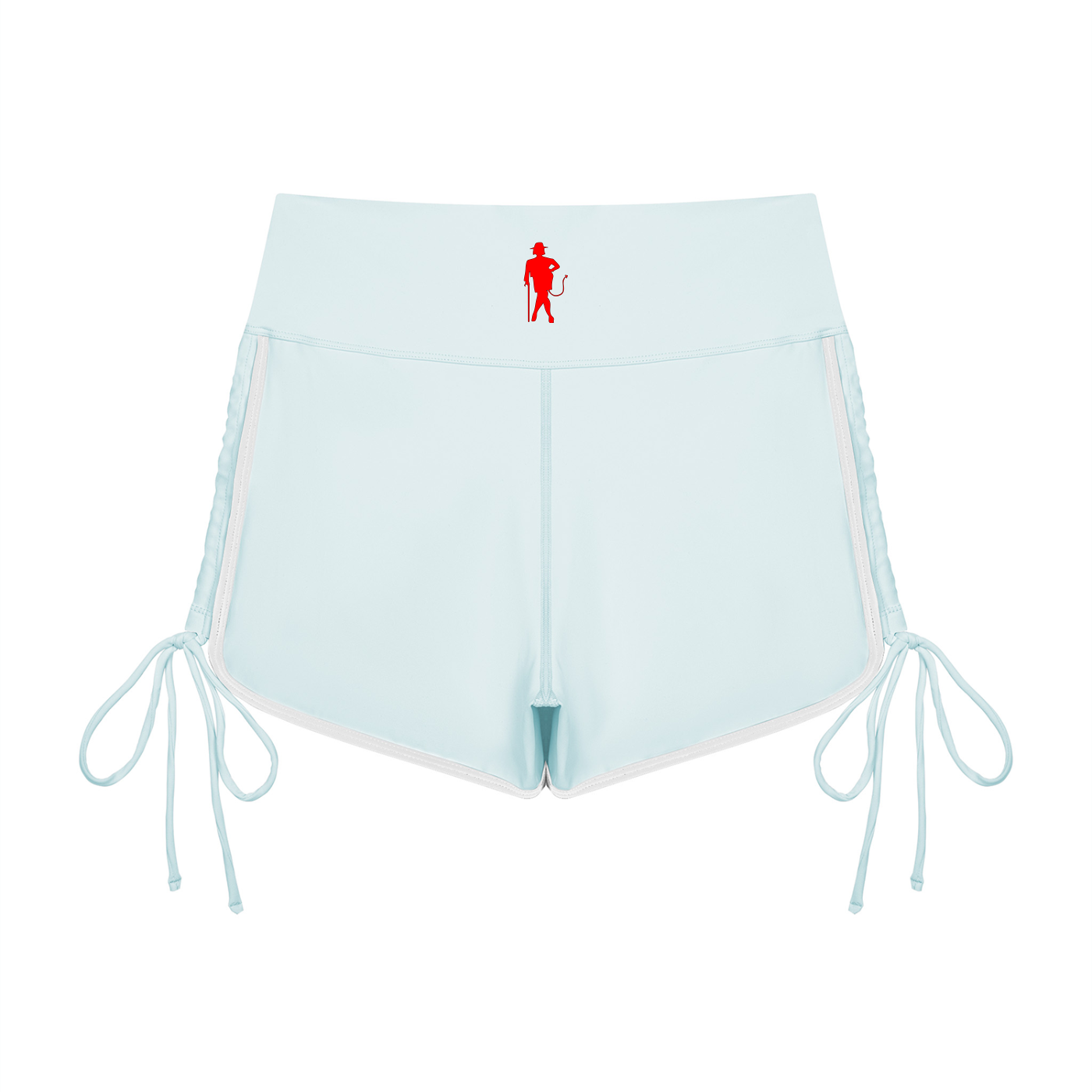 Real Baddie Color Block High Waisted Yoga Shorts