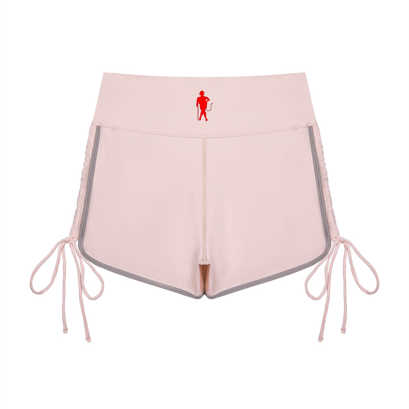 Real Baddie Color Block High Waisted Yoga Shorts
