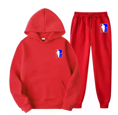 Red Hoody Set