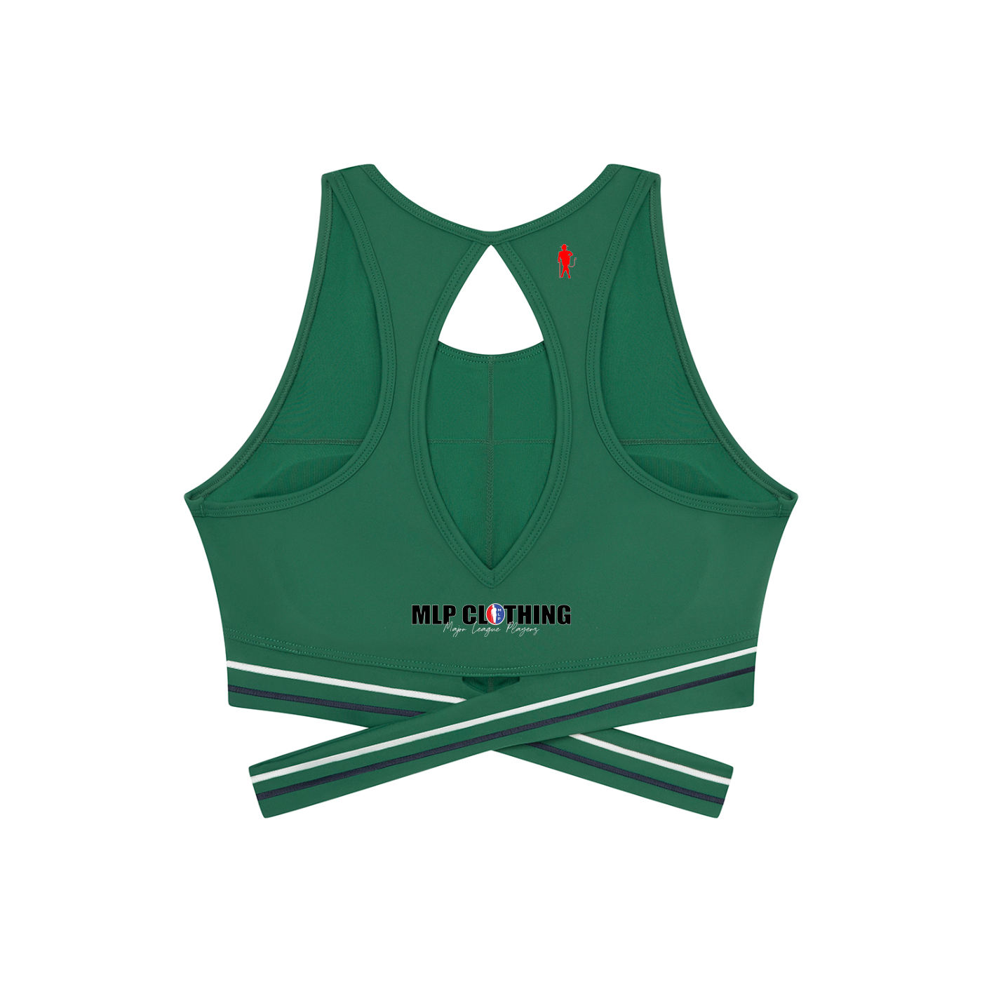 Power Piece Criss-Cross Band Sports Bra