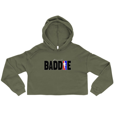 BADDIE Crop Hoodie
